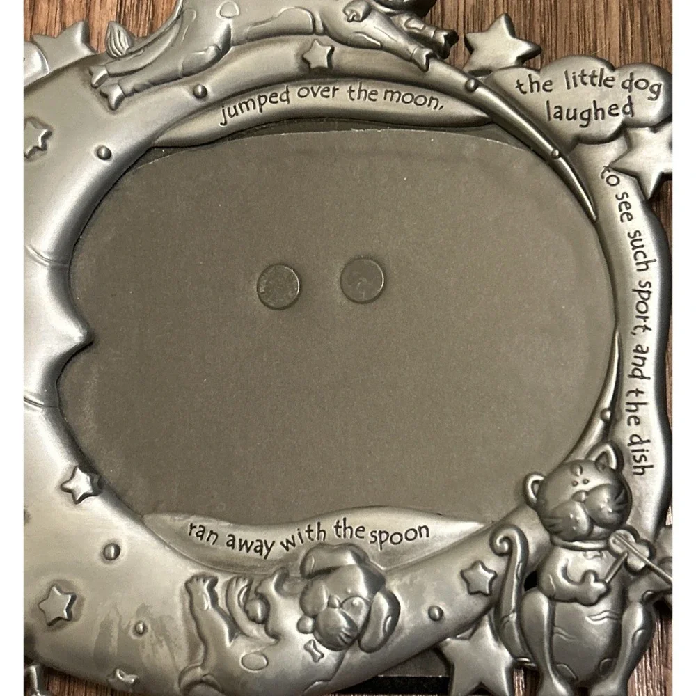 Malden Baby Photo Frame Pewter 